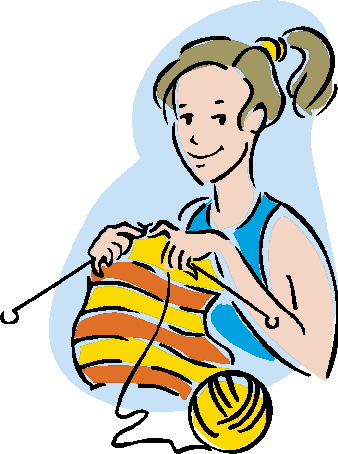 Knitting Clip Art #33331